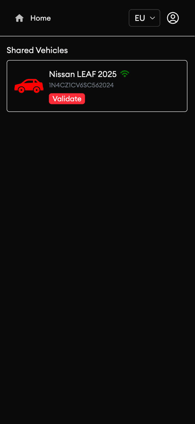 On-the-go validation